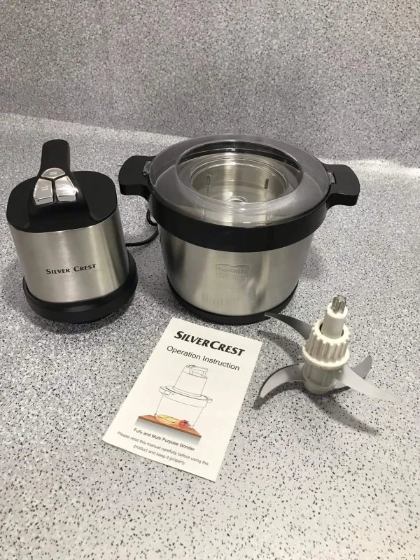 Silver Crest Chopper Multifunction Cooking Food Grinder 6L 4000watt 3 Speed - Image 2