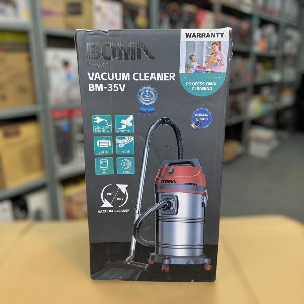 Europe Lot Imported BOMA Wet & Dry Vaccum Cleaner 35L/2200W - Image 3