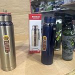 2 variations hot and cold vaccume bottle 600ml army colr and 1000ml 2 different colr