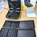 COSY Croque 3 in 1 Sandwich, Waffle & Grill Maker France branded