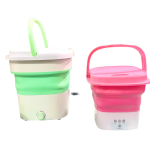 Lot imported 2 different size foldable washing machines 15liter and 5 liter