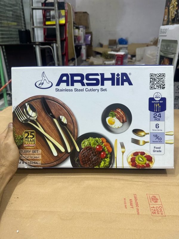 Lot Imported 24 Pieces Cutlery Set