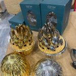 LUXURY 24 -PIECE FLATWARE GIFT EGG SHAPE SET