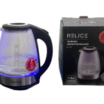 Original Russian Lot Kettle Rilice Crystal Unbreakable Glass