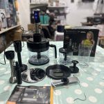 Russia lot imported 7 in 1 hand blender set with turbo and dicer attachments