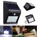 Solar Sensor Wall Light