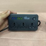 Vital 3 Universal Sockets/6 USB Extension Board