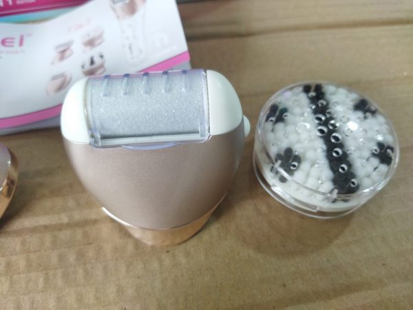 kemei 5 in 1 beauty tool kit epilator face massager wash callus remover shaver - Image 5