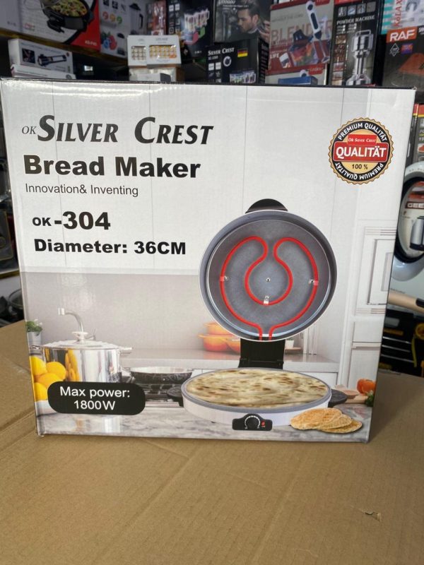 silver crest Bread Roti Maker – 36CM | 1800W - Image 4