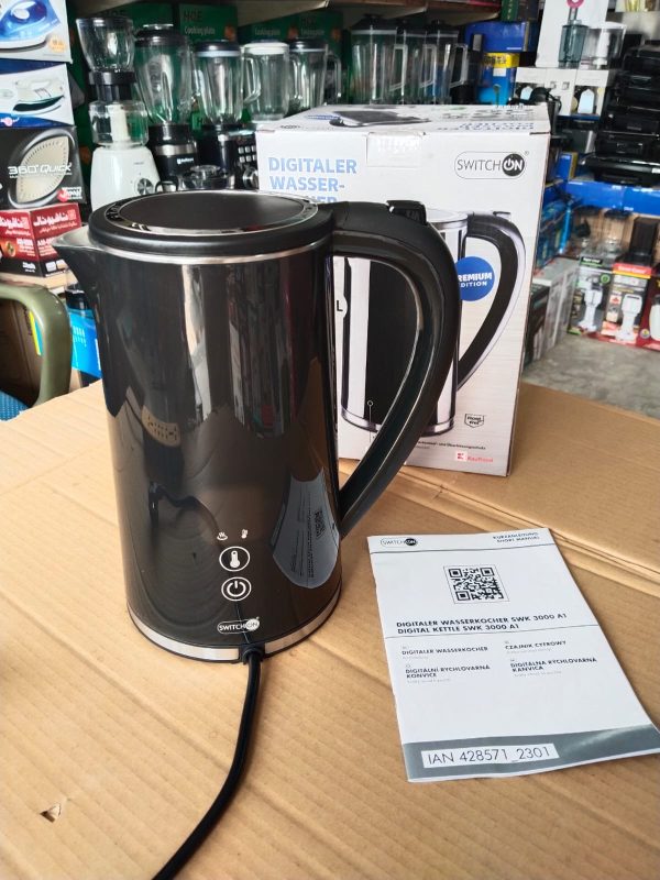 German Lot Digital Switchon 1.7L Kettle - Image 3
