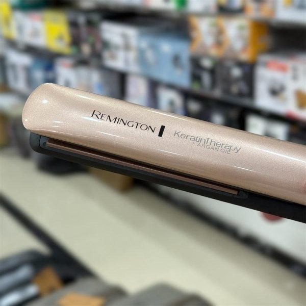 Remington straightener keratin therapy + argan oil