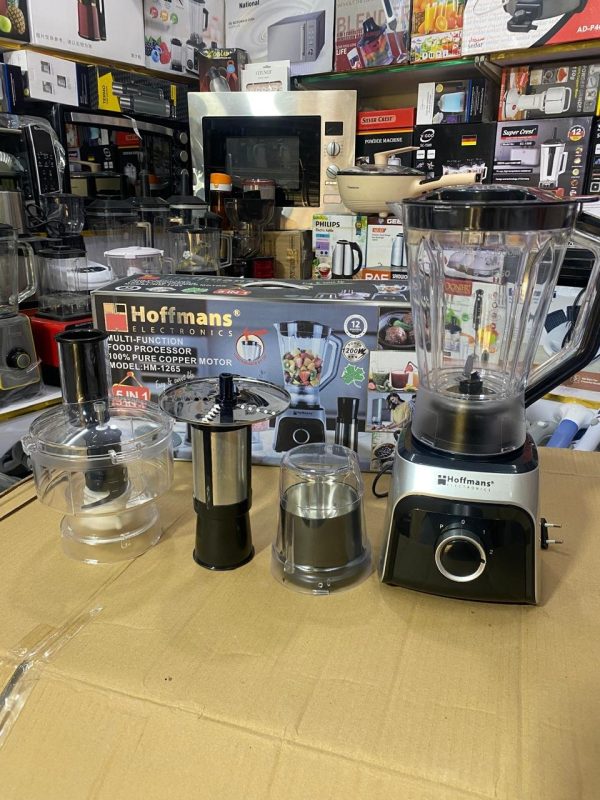 Hoffmans Electronics 5 in 1 Multifunctional Food Processor Full copper 1.5L and 1200w