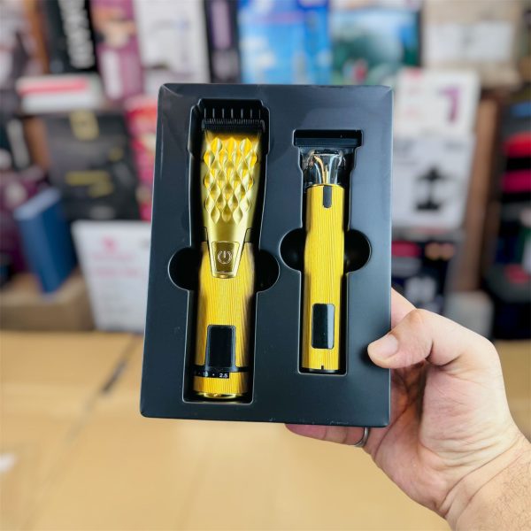 Professional 2 in 1 Metal hair clipper & trimmer M652