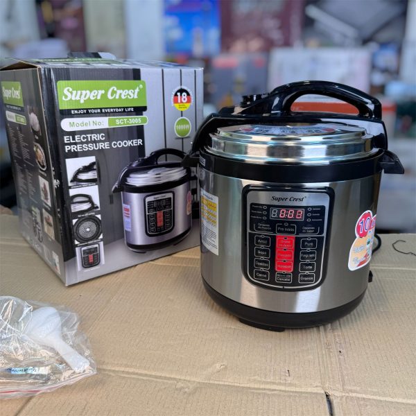Super crest 10 in 1 6L German electric pressure cooker M SCT3005