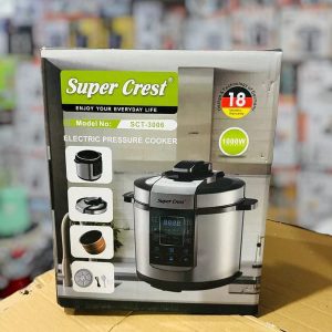 super crest electric pressure cooker Sct 3006 M