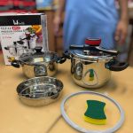 Tefal 3 in 1 pressure cooker set 7+5 L